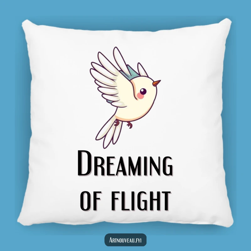 Funny Bird Flight Pillow: Cozy Comfort and Funny Decor for Bird Enthusiasts