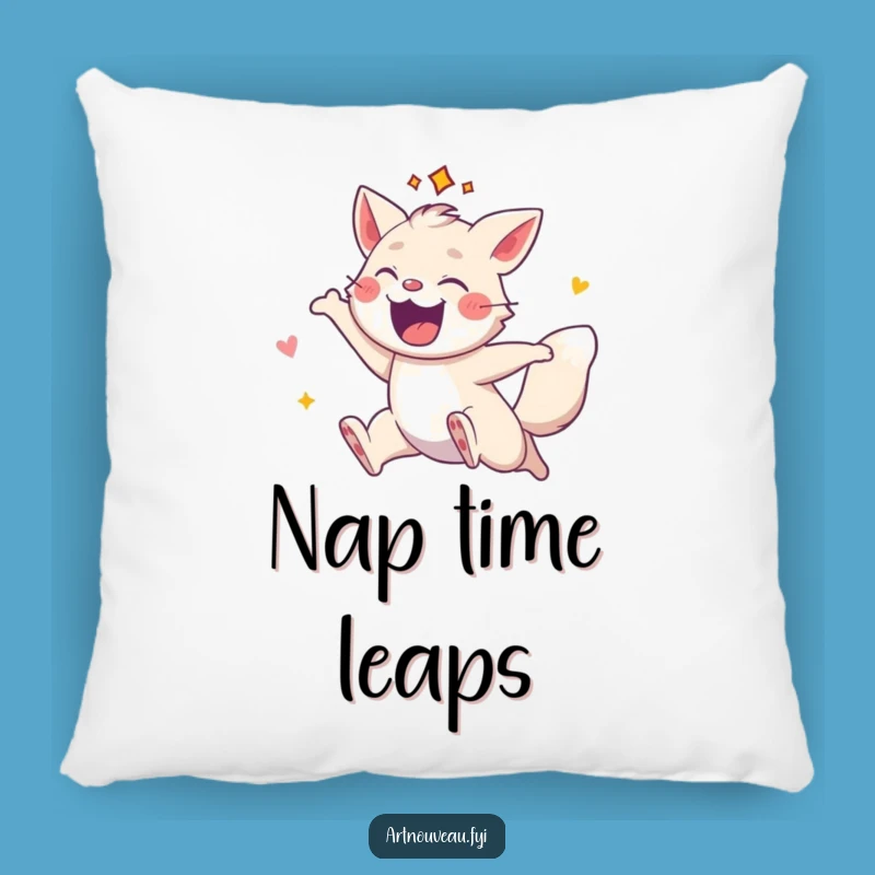 Soft Funny Energetic Animal Flair Pillow - Comfy & Bold Funny Gift