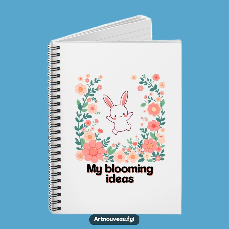Funny Bunny Notebook: Cute Journal for Notes & Doodles
