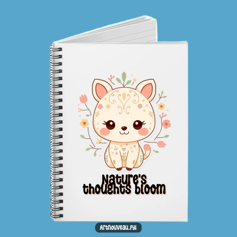 Funny Sweet Animal Nature Pattern Notebook: Journal Your Thoughts with Funny Flair