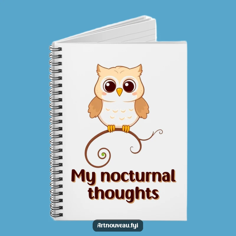 Funny Owl Notebook: Whimsical Journal for Notes & Ideas