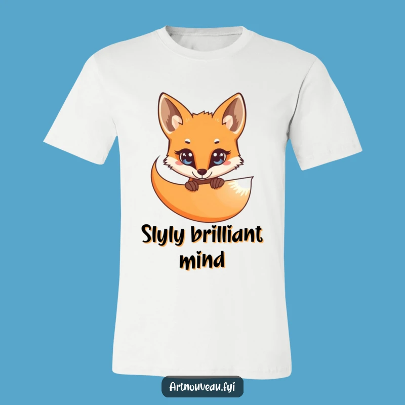 Funny Curious Fox T-Shirt: Sneaky Style, Comfy & Hilarious Gift