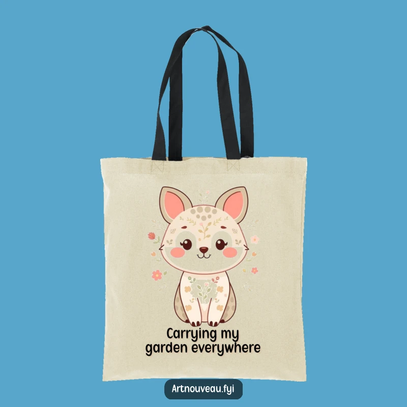 Funny Animal Nature Pattern Tote Bag - Sweet Everyday Carry Gift